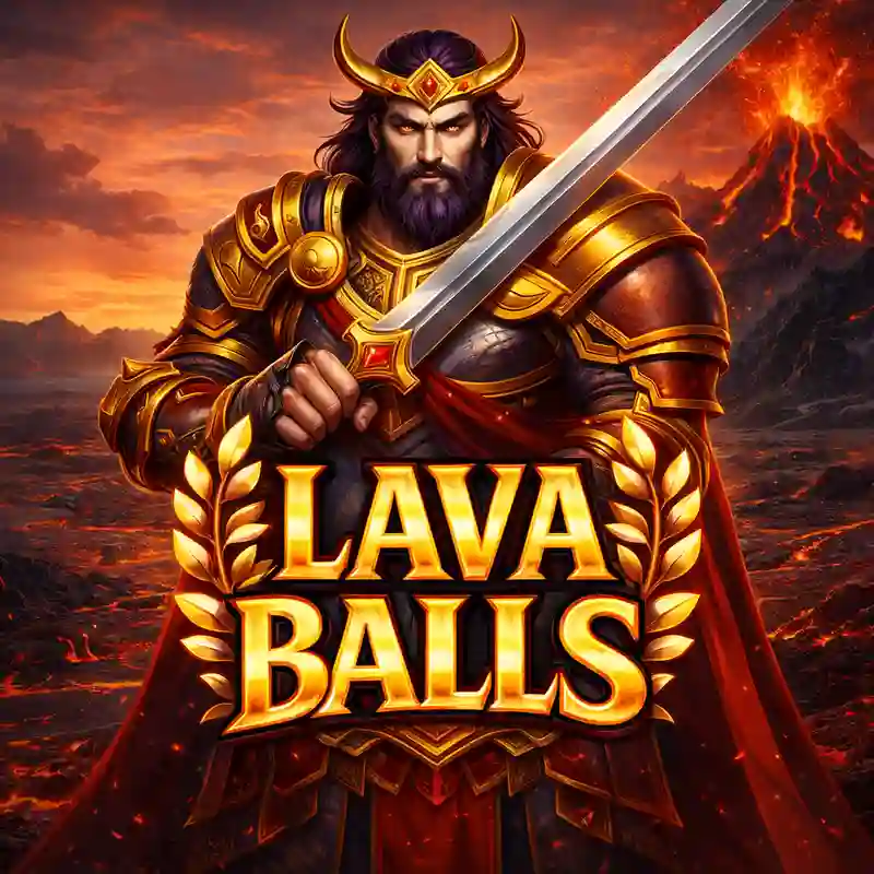Lava Balls Slot Game Interface